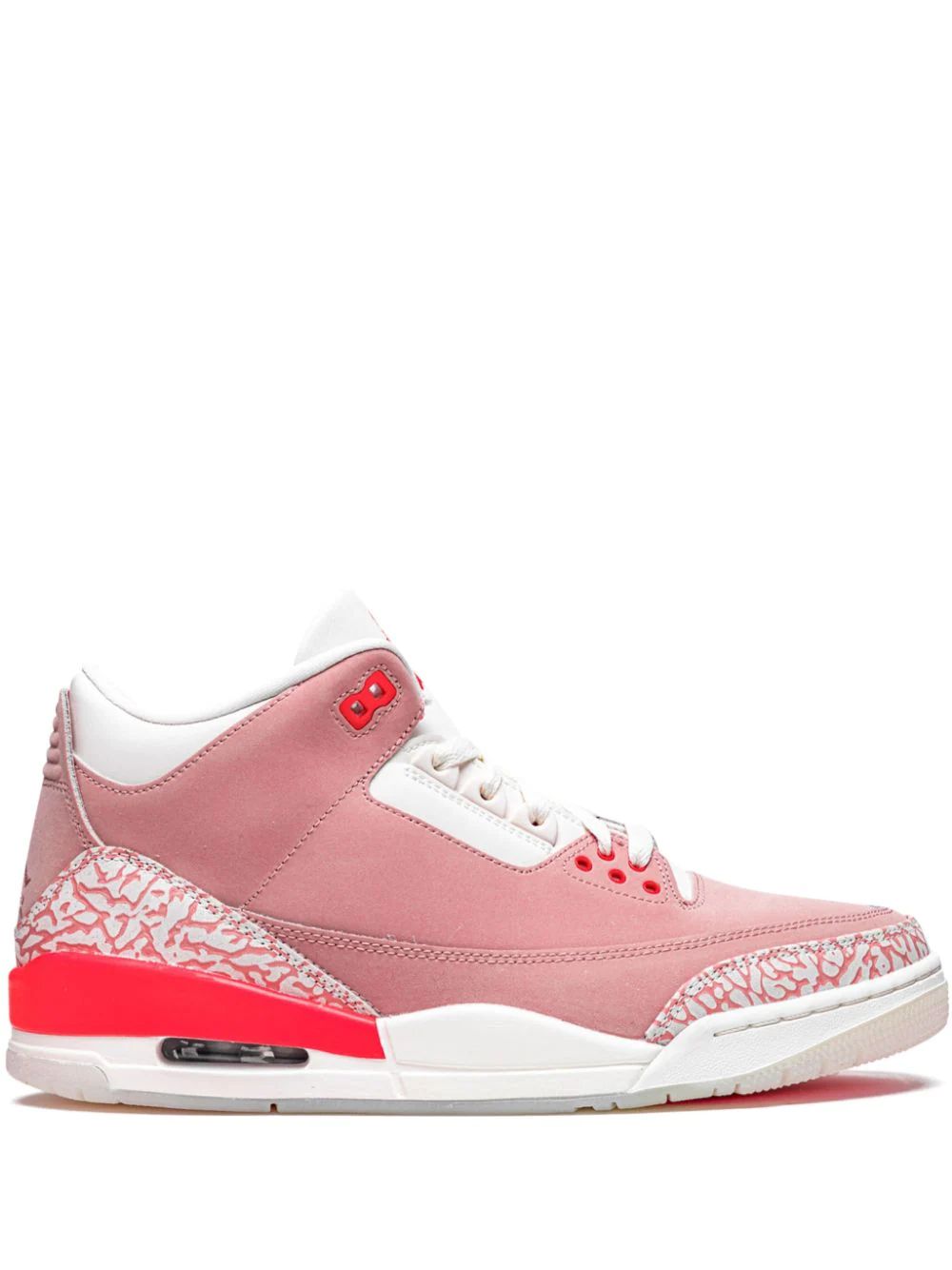 Nike Air Jordan 3 Mid Skor Dam Rosa Vita | RHSODG570