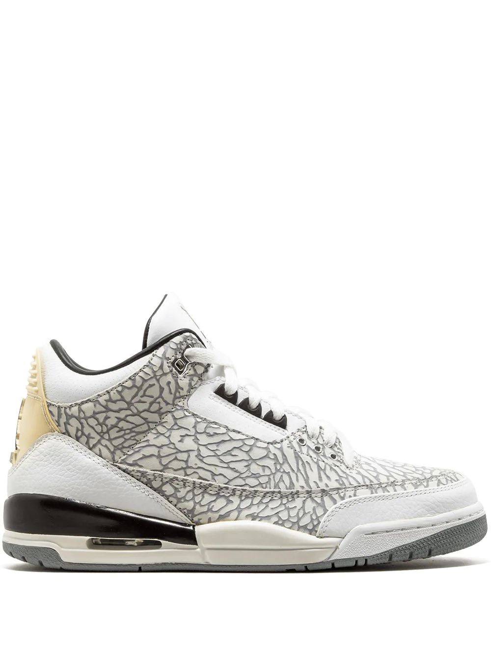 Nike Air Jordan 3 Retro Flip High Skor Herr Vita Grå | KSXLTA279