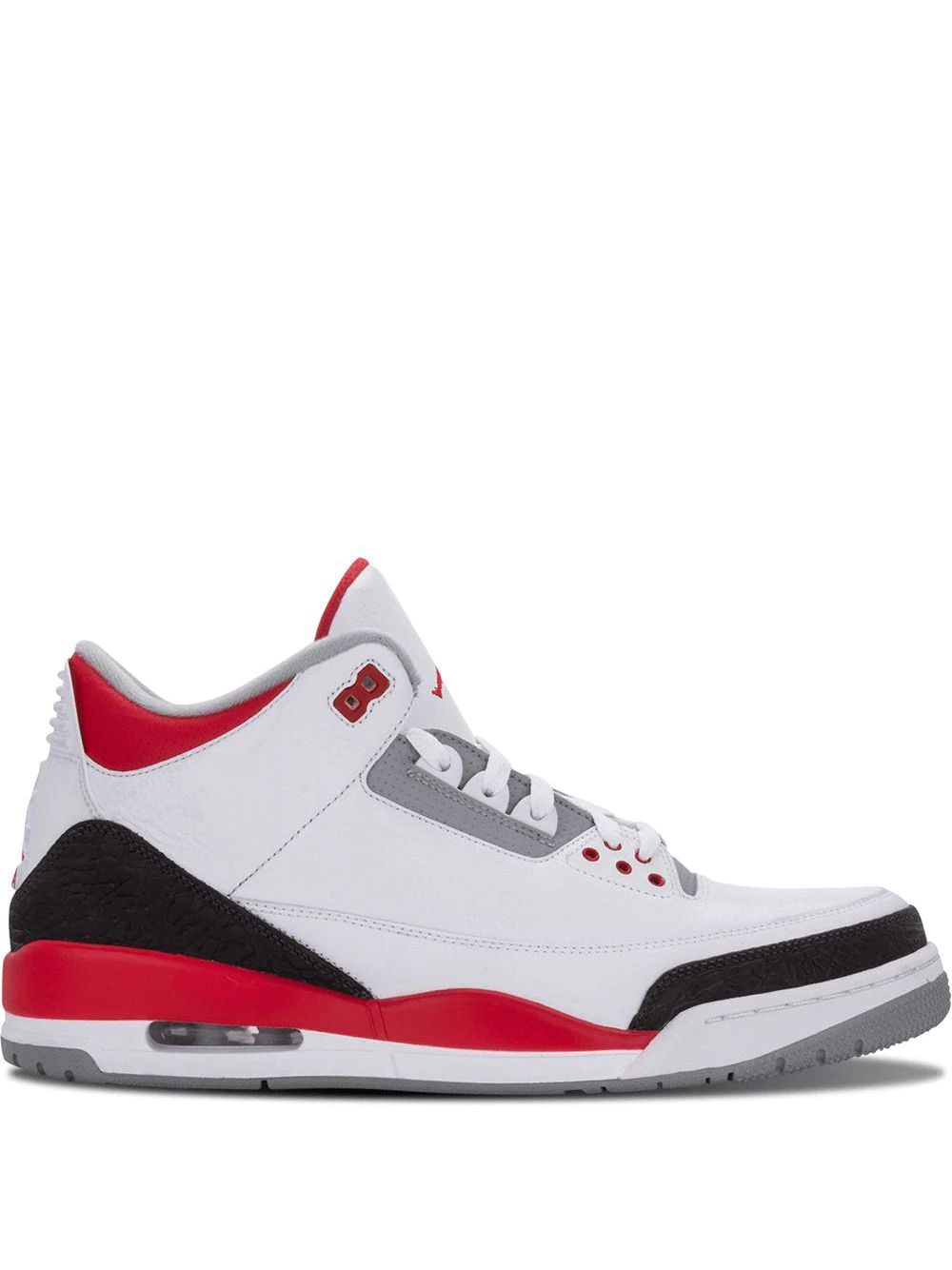 Nike Air Jordan 3 Retro High Skor Herr Vita Röda | MLNXAC581