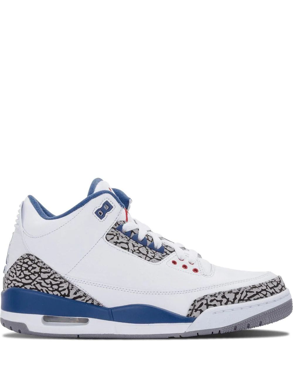 Nike Air Jordan 3 Retro High Skor Herr Vita Blå | UJYOVZ183