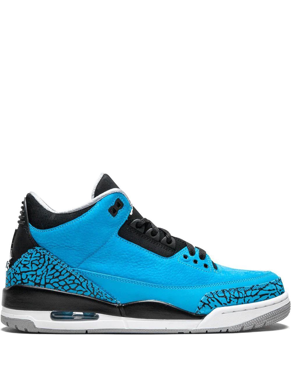 Nike Air Jordan 3 Retro High Skor Herr Blå Svarta | VWYRAJ387