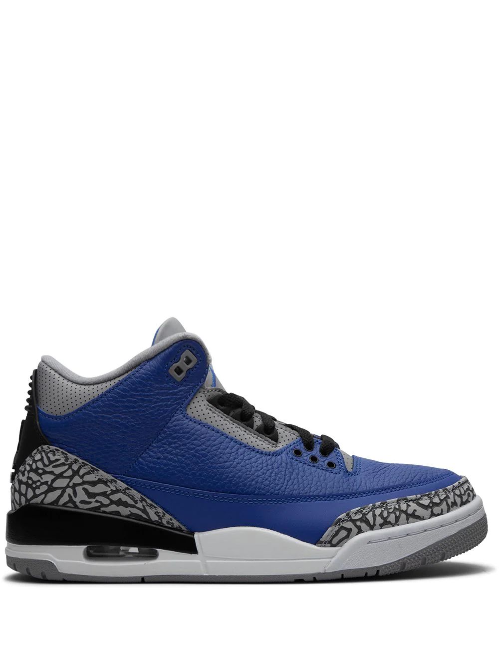 Nike Air Jordan 3 Retro "Varsity Royal" High Skor Herr Blå Grå | TXEUOC470