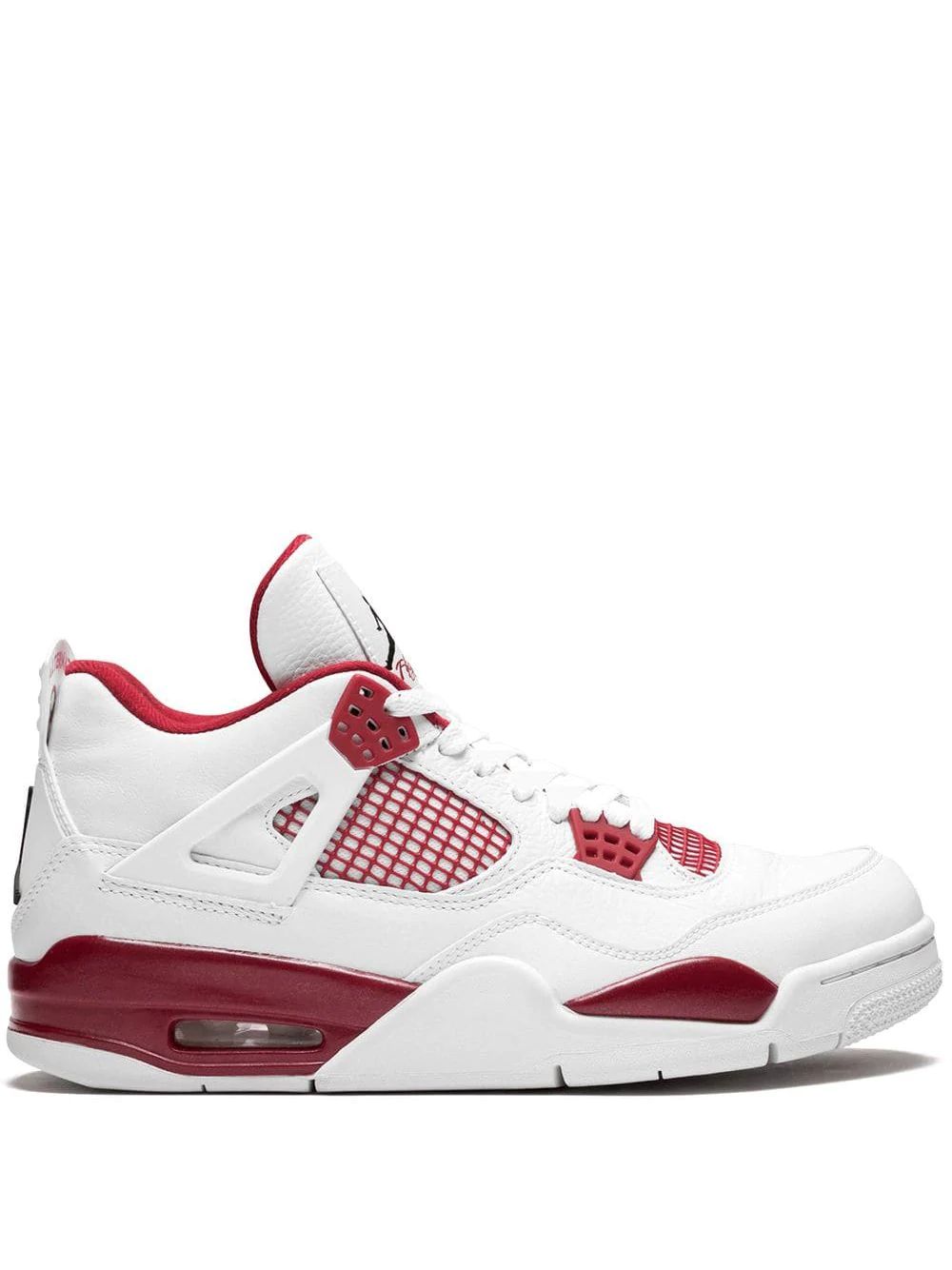 Nike Air Jordan 4 Retro Alternate High Skor Herr Vita Röda | NXULFT062