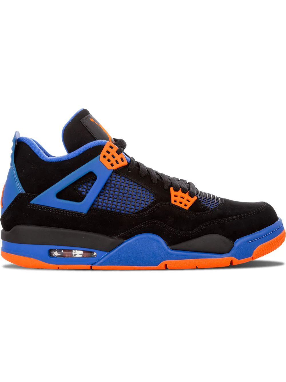 Nike Air Jordan 4 Retro High Skor Herr Blå Svarta | PJLYXQ581