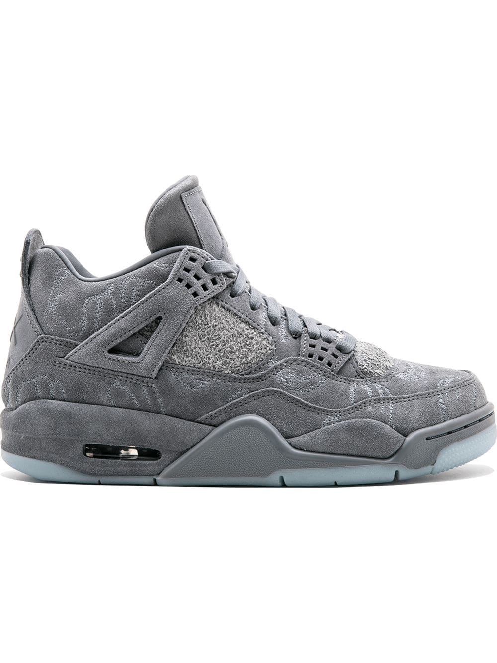Nike Air Jordan 4 Retro Kaws High Skor Dam Grå | NLKPTF281