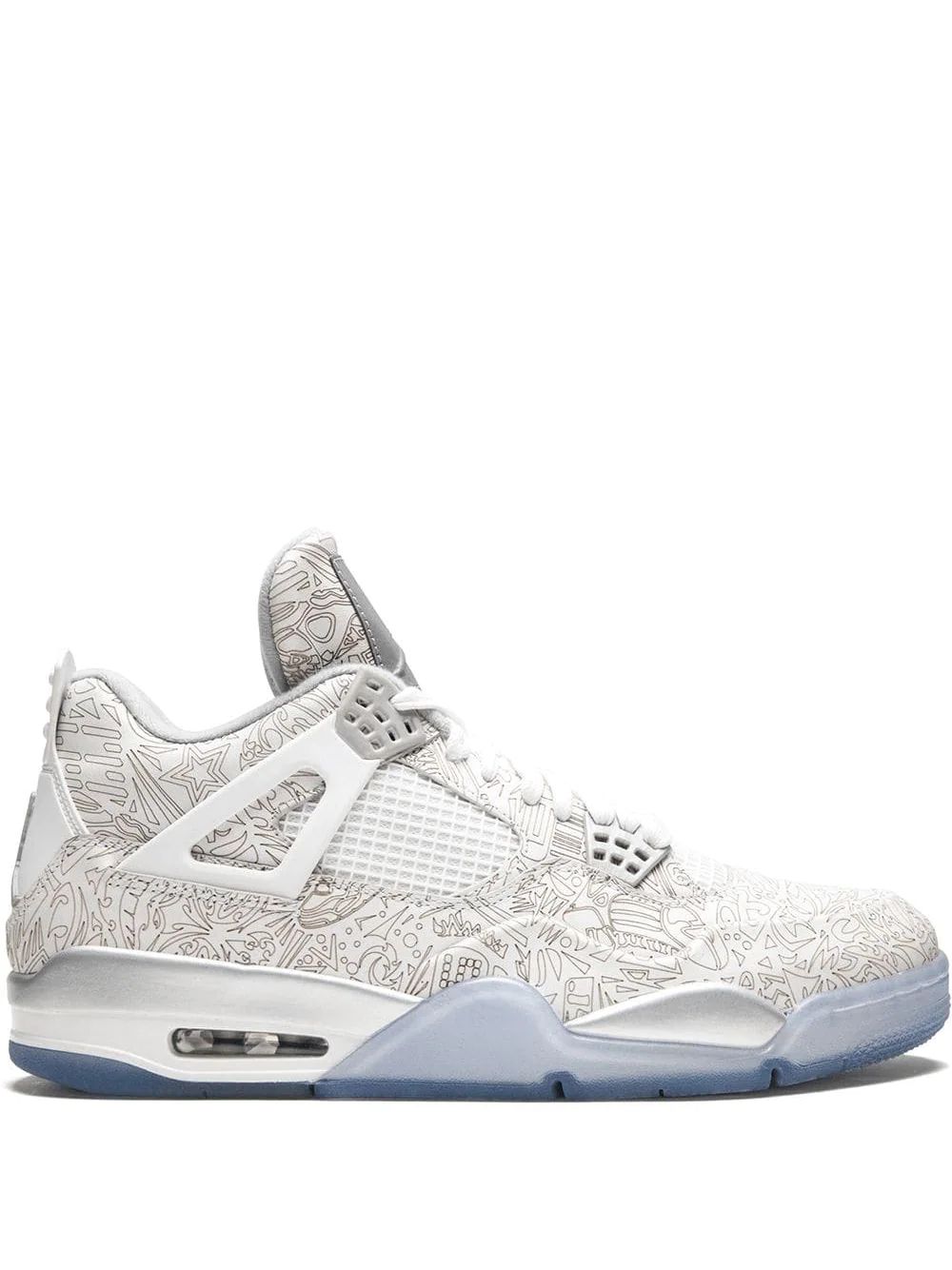 Nike Air Jordan 4 Retro Laser 30th Anniversary High Skor Herr Vita | OEJLIR423