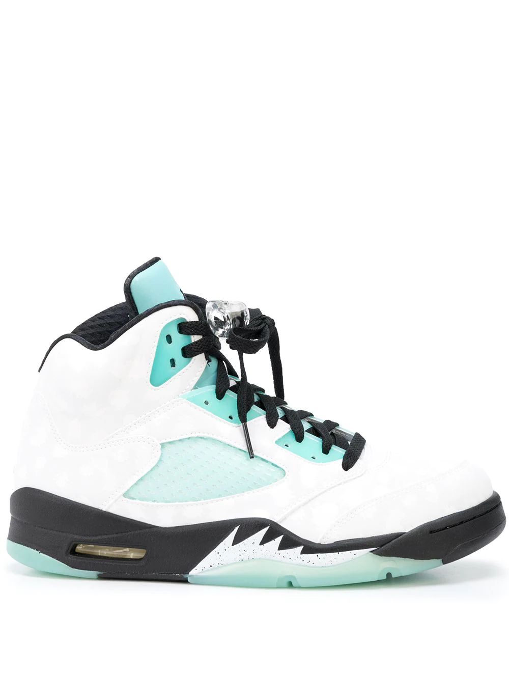 Nike Air Jordan 5 Retro High Skor Herr Vita Turkos | VGEBFN517