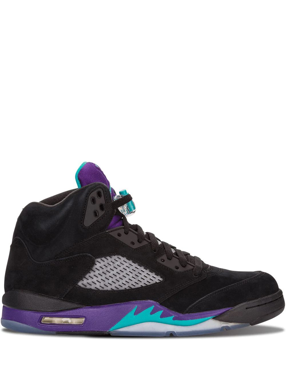 Nike Air Jordan 5 Retro High Skor Herr Svarta | XRLUCE982