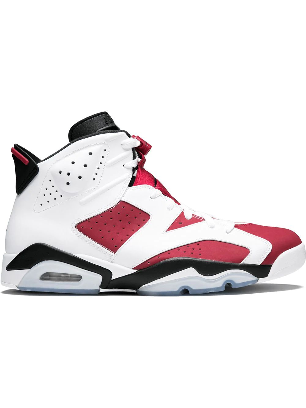Nike Air Jordan 6 Retro Carmine High Skor Herr Vita Röda | POAKJX914