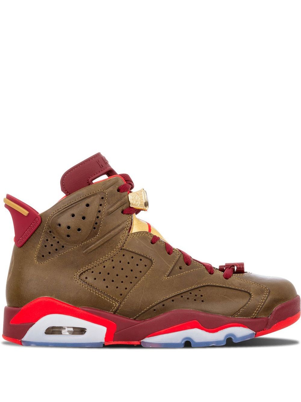 Nike Air Jordan 6 Retro High Skor Dam Bruna Röda | XEPOBJ507
