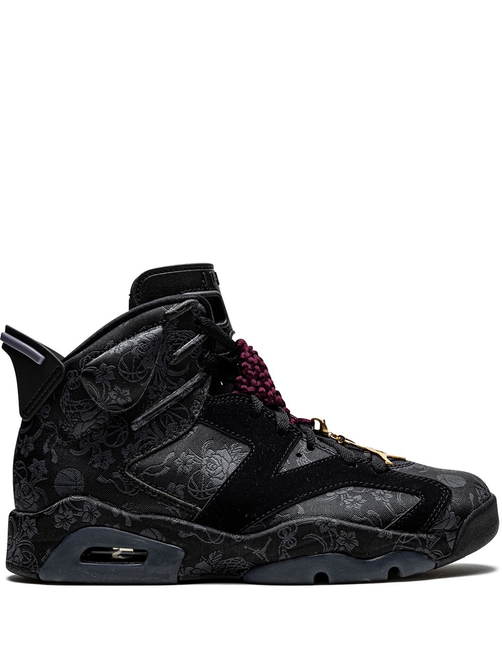 Nike Air Jordan 6 Retro Sd High Skor Dam Svarta | WRJCSQ124