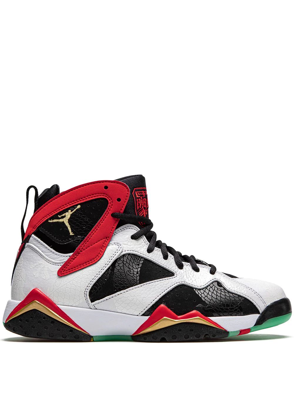 Nike Air Jordan 7 Chile Red High Skor Herr Vita Svarta | CFNMZR163