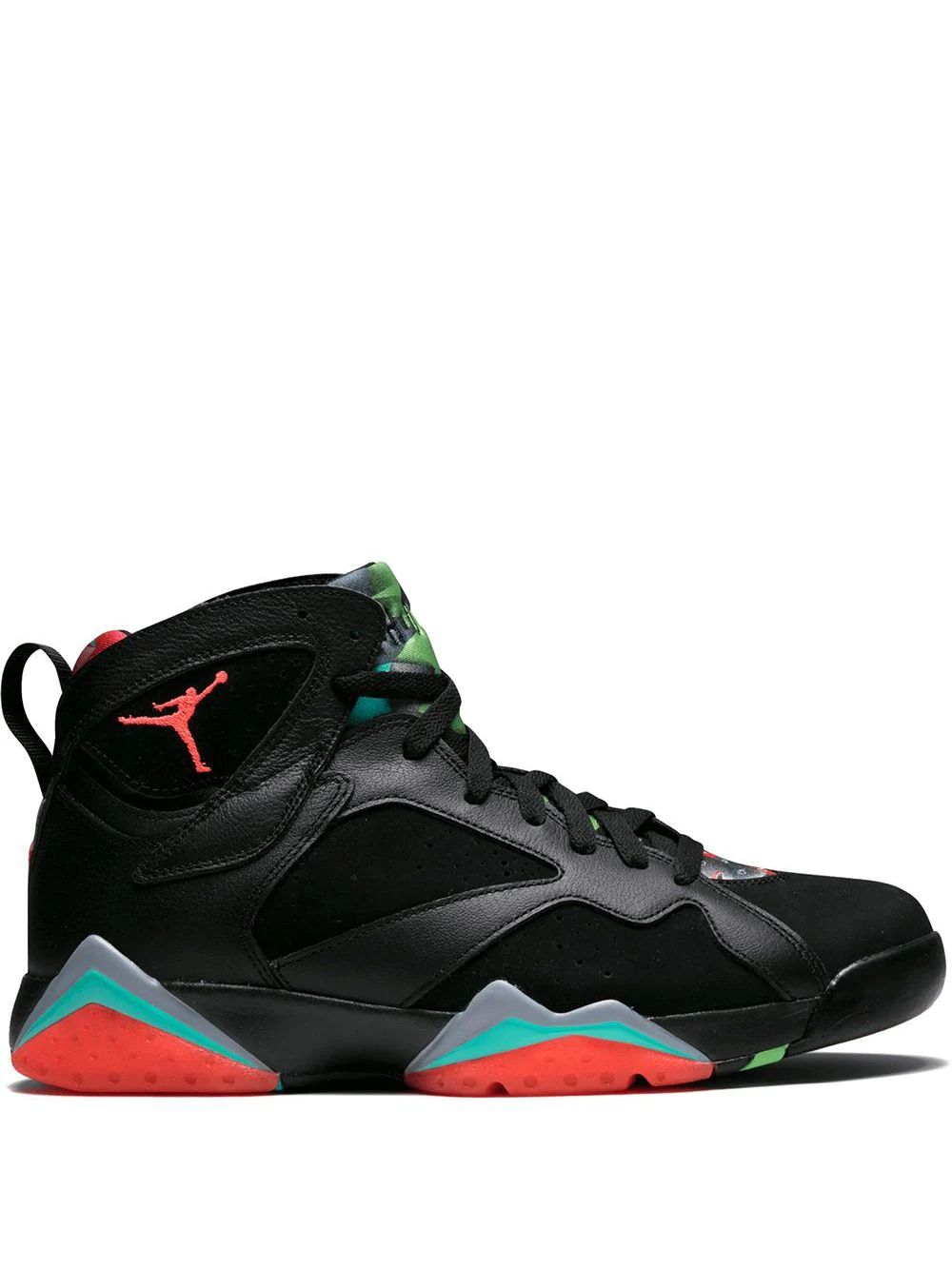 Nike Air Jordan 7 Retro 30th Barcelona Nights High Skor Dam Svarta Röda | MPSYTA738