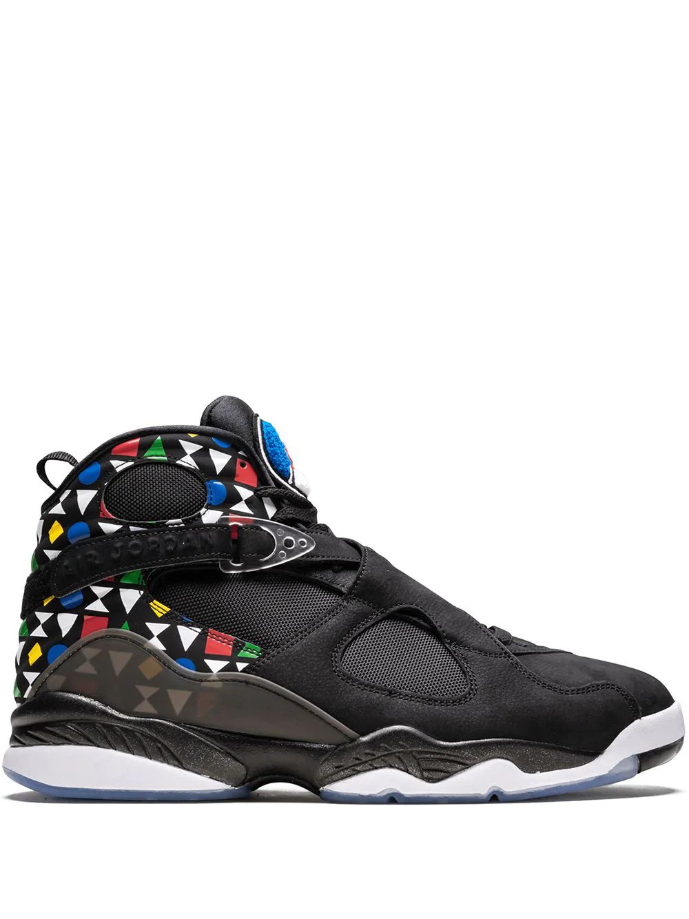 Nike Air Jordan 8 Quai 54 High Skor Herr Svarta | DTKAIQ158