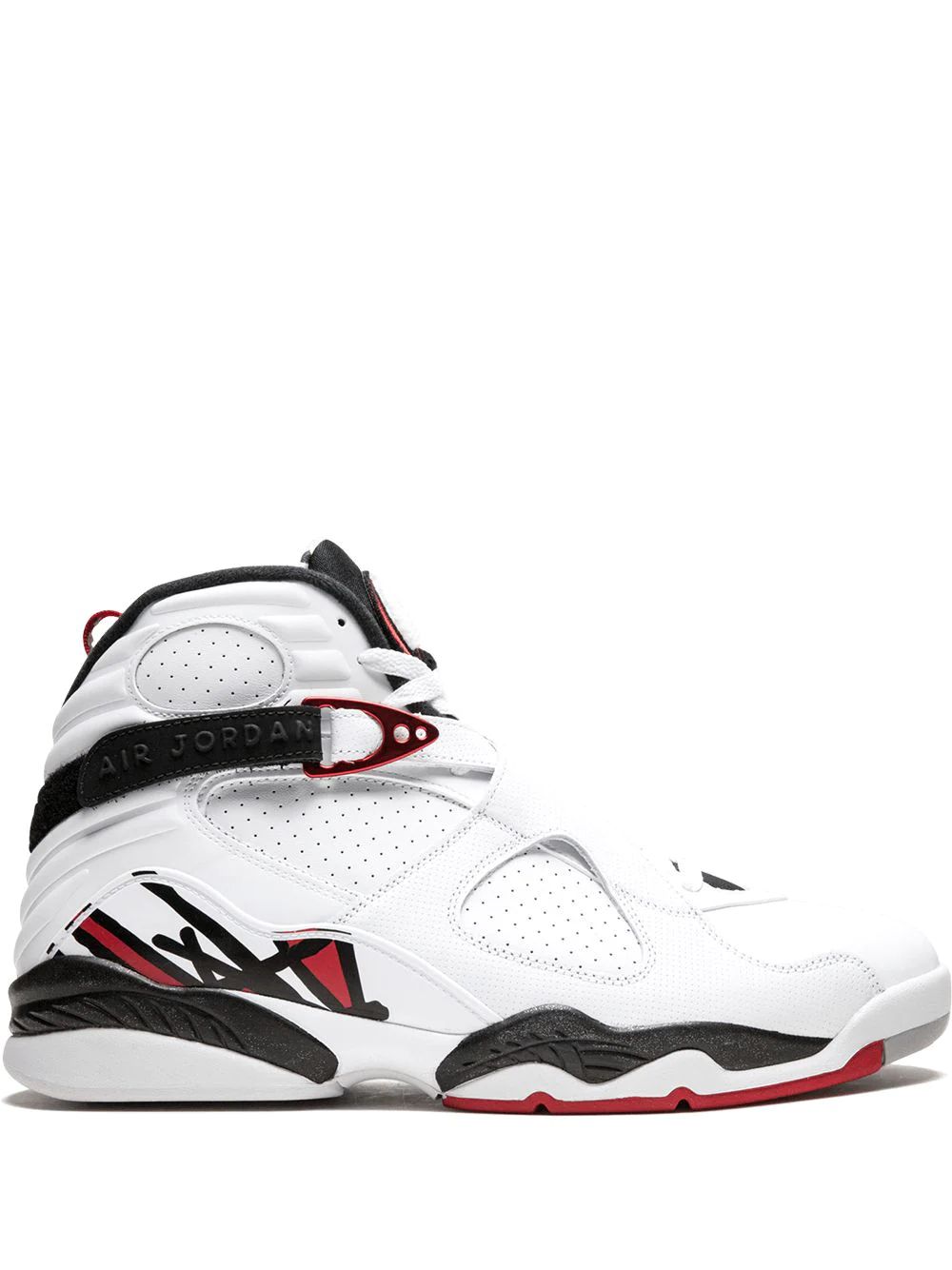 Nike Air Jordan 8 Retro High Skor Herr Vita Svarta | ZEYFDN876