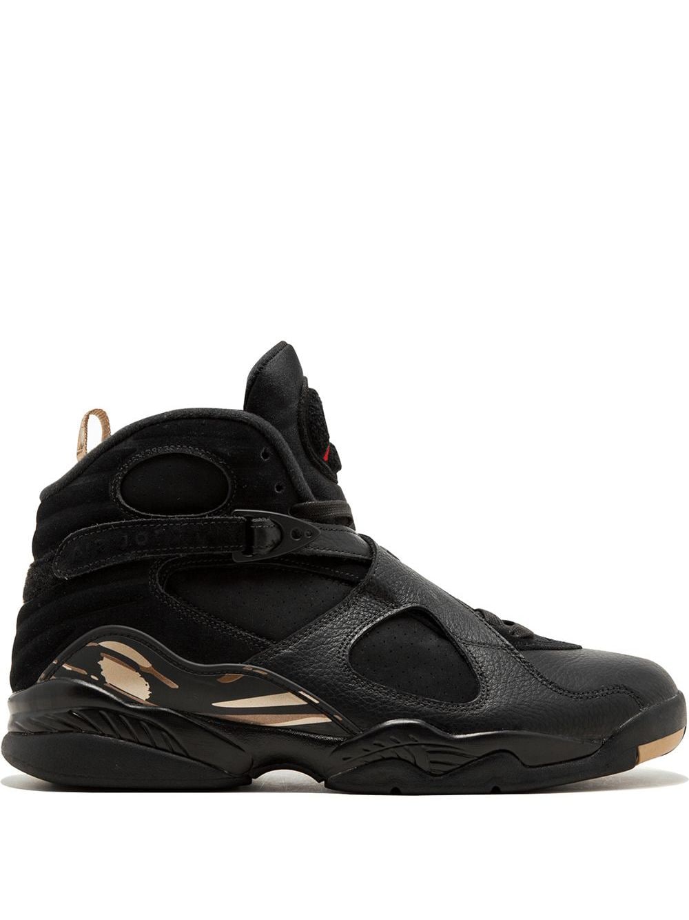 Nike Air Jordan 8 Retro Ovo High Skor Herr Svarta | CKLDGF129