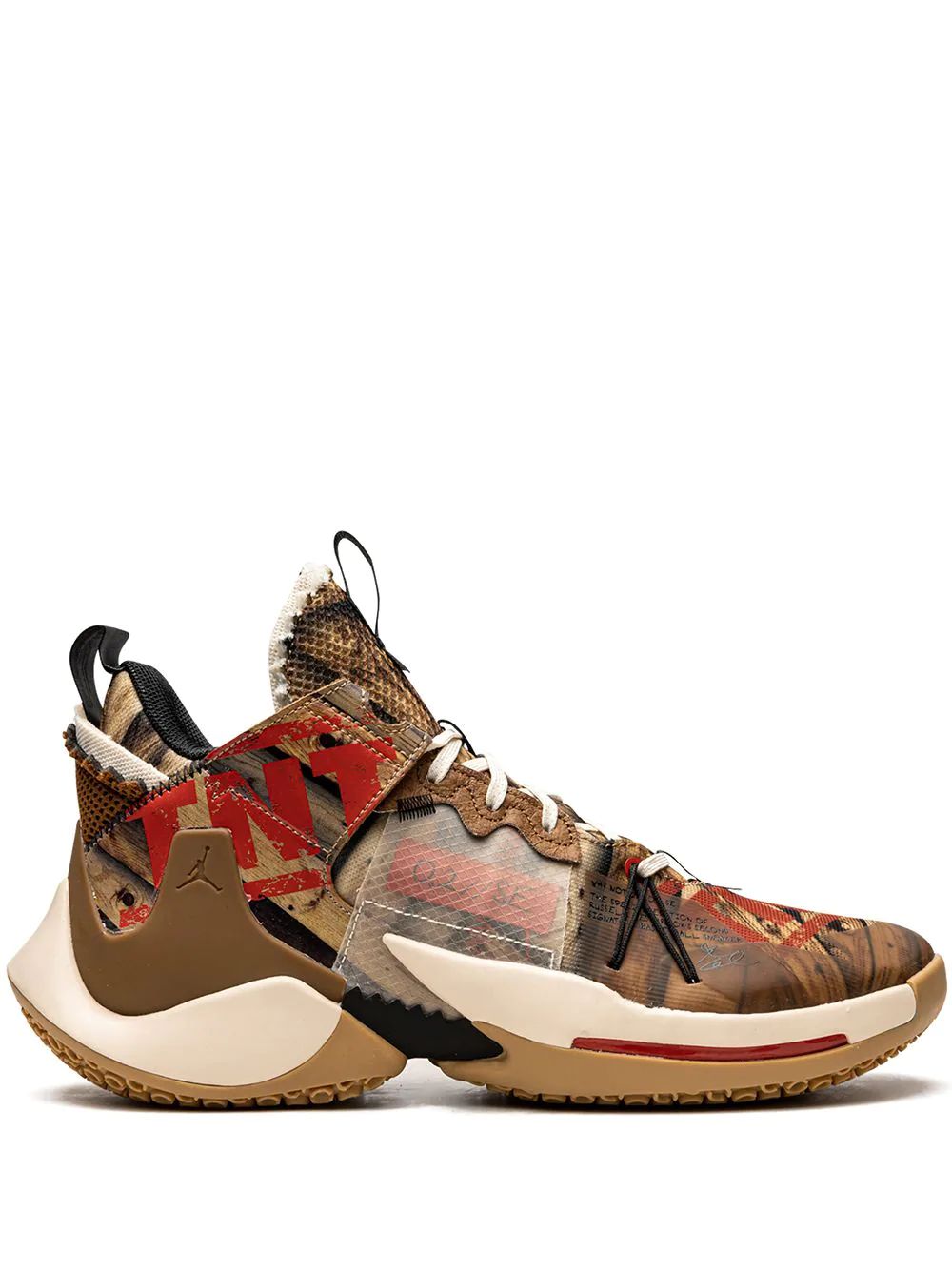 Nike Air Jordan Why Not Zer0.2 Se He High Skor Herr Bruna | IJFWSN596