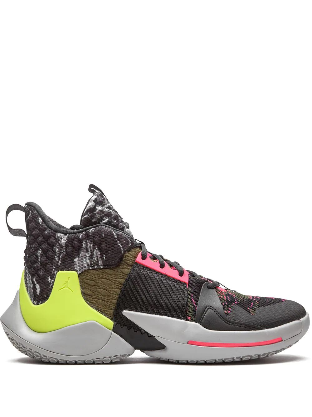 Nike Air Jordan Why Not Zer0.2 High Skor Herr Grå Svarta | TCIPEQ827