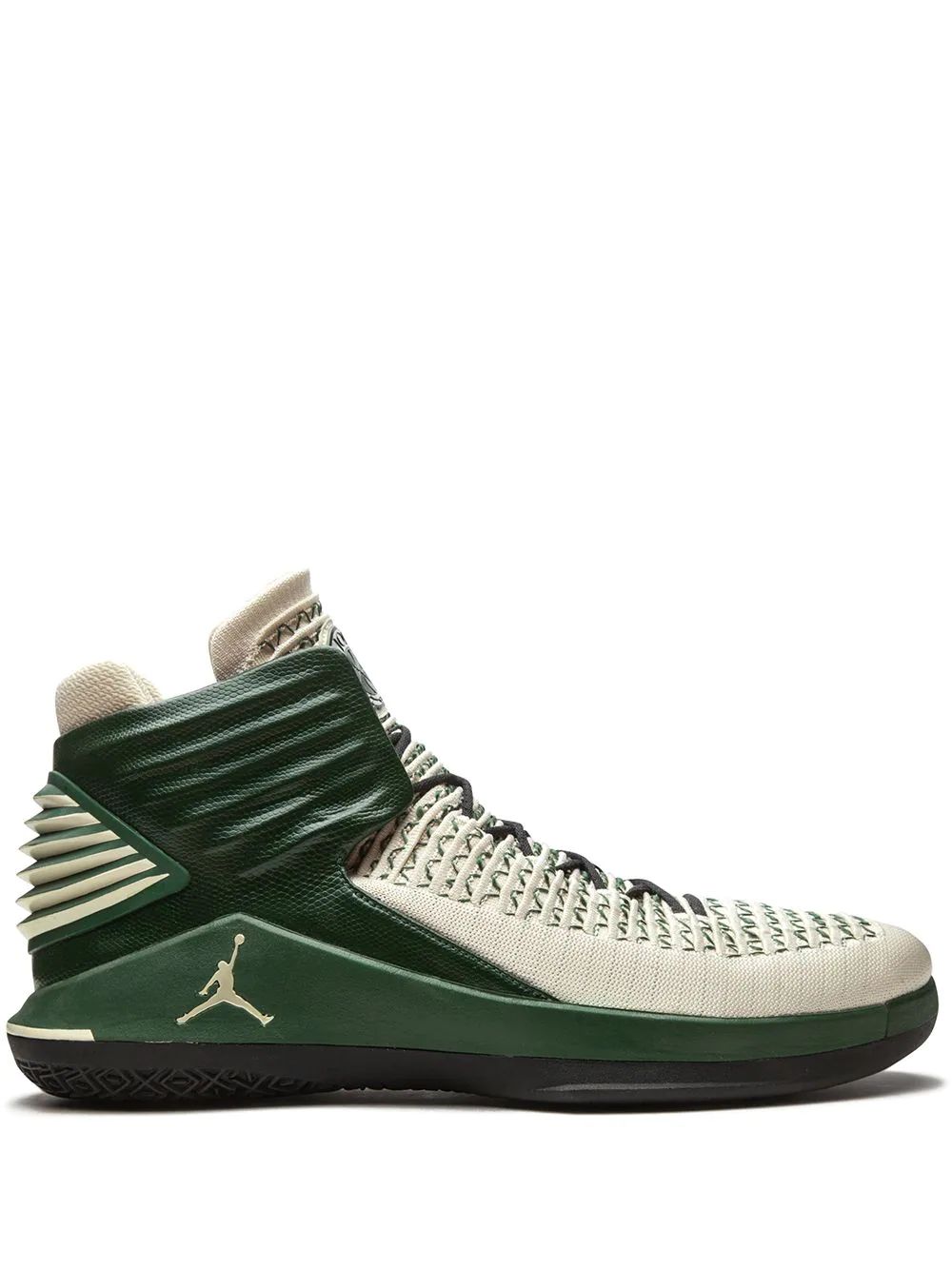 Nike Air Jordan XXXII High Skor Herr Gröna | MFHPUD072