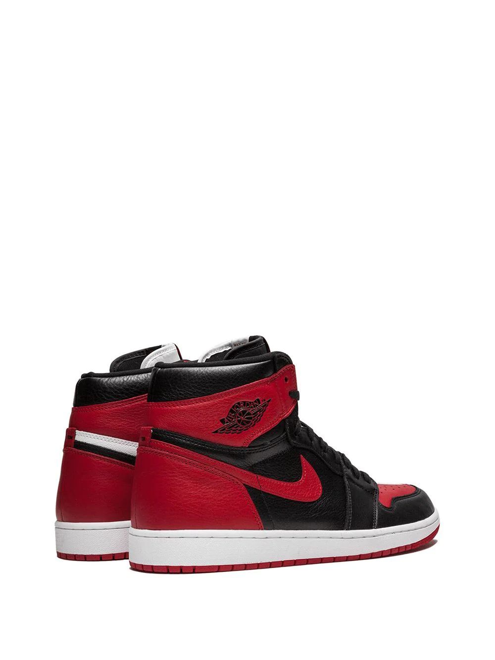 Nike Air Jordan 1 H2h Nrg / Chi High Skor Herr Svarta Röda | MUTOCN574