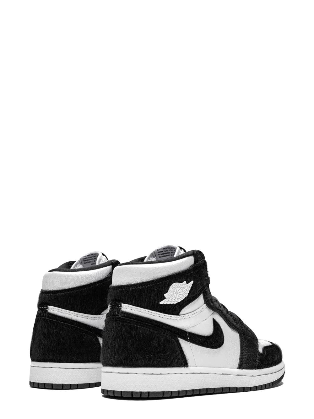 Nike Air Jordan 1 Og Twist High Skor Dam Svarta Vita | FLANMU104
