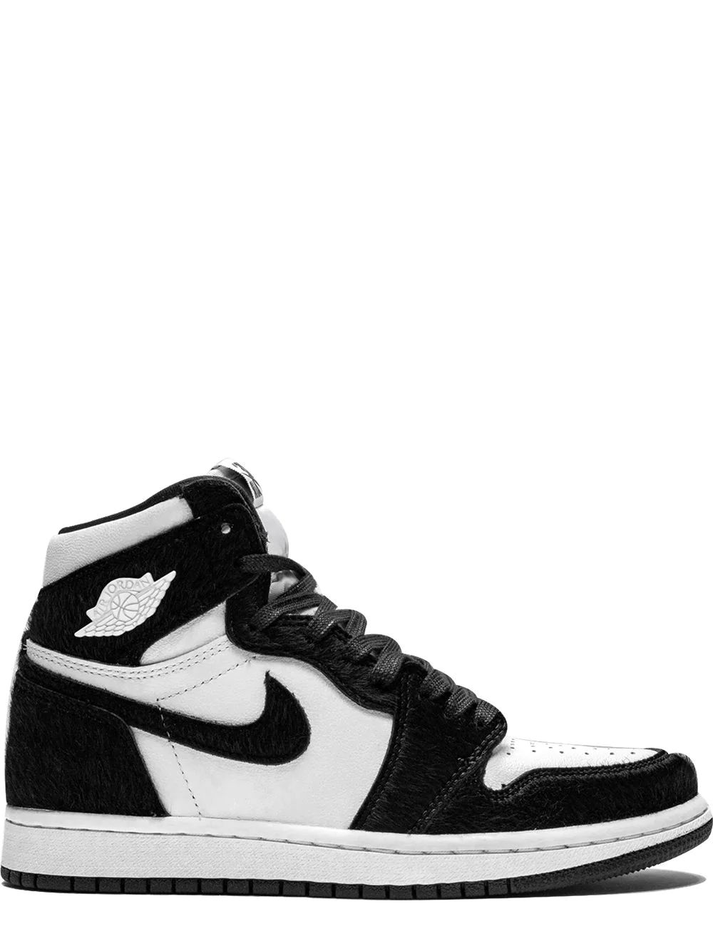 Nike Air Jordan 1 Og Twist High Skor Dam Svarta Vita | FLANMU104
