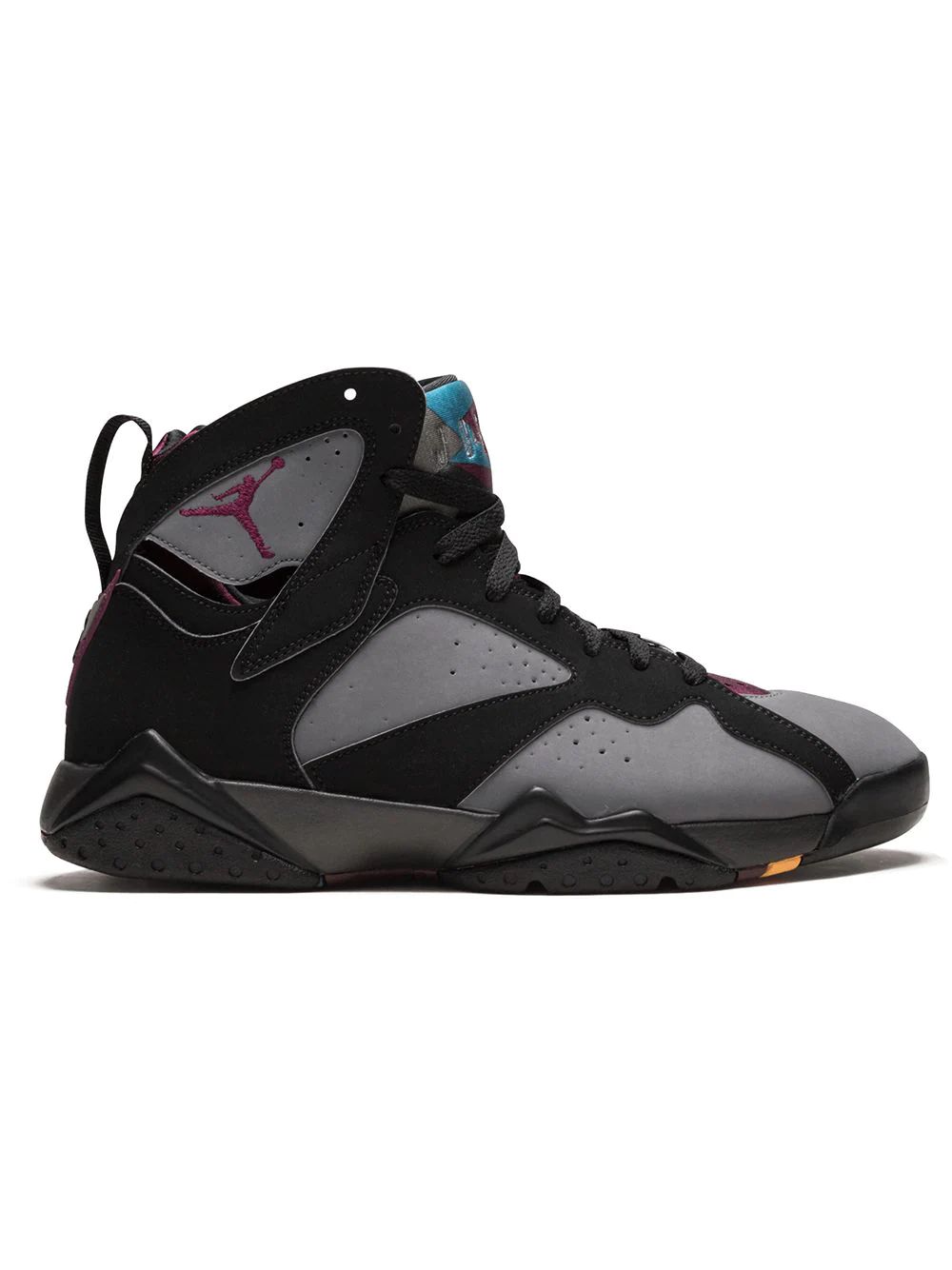 Nike Air Jordan 7 Retro High Skor Herr Svarta Lila | YPBQRM678