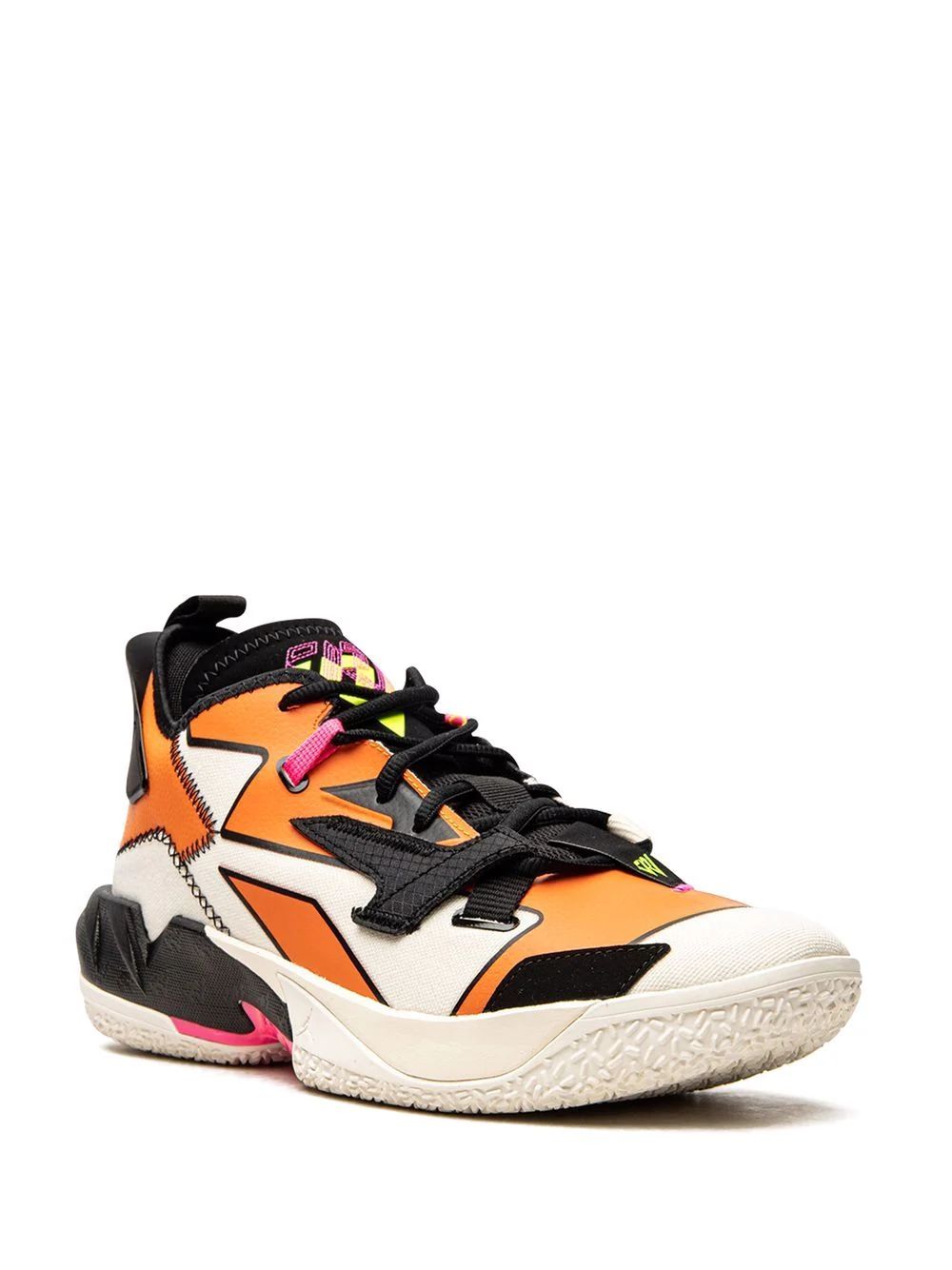 Nike Air Jordan Why Not? Zer0.4 Pf High Skor Herr Svarta Orange | XWHAEN138