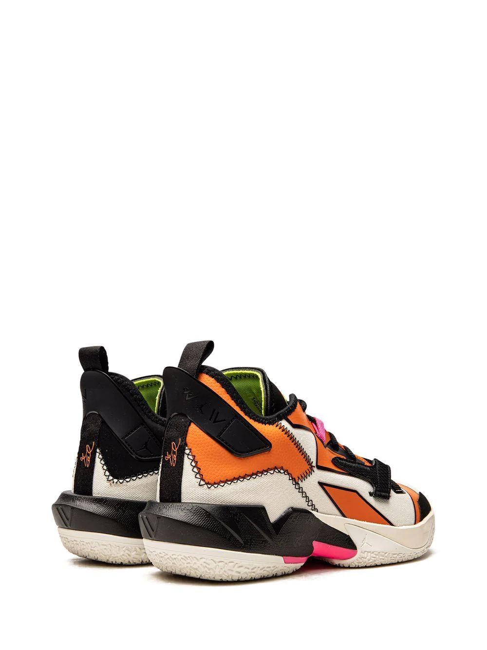 Nike Air Jordan Why Not? Zer0.4 Pf High Skor Herr Svarta Orange | XWHAEN138