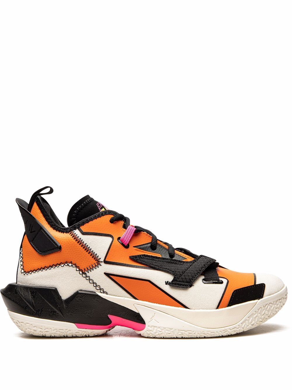 Nike Air Jordan Why Not? Zer0.4 Pf High Skor Herr Svarta Orange | XWHAEN138